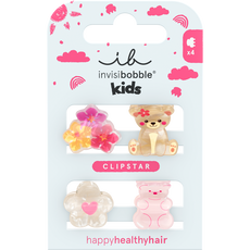  Invisibobble Clipstar Kids Bearly Bloomed 4 stuks