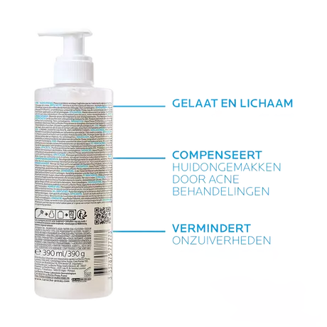 La Roche-Posay Effaclar H Iso-biome Hydraterende Reinigingscrème 390 ML