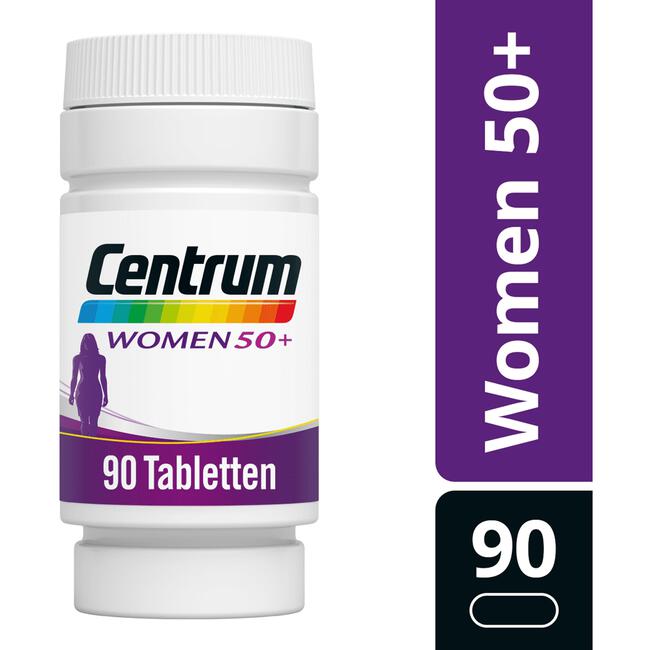 Centrum Women 50+ Multivitaminen Tabletten 90 stuks