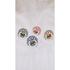 BIBS Boheme Fopspeen Rond Latex Maat 2 Woodchuck/Blush 2 stuks