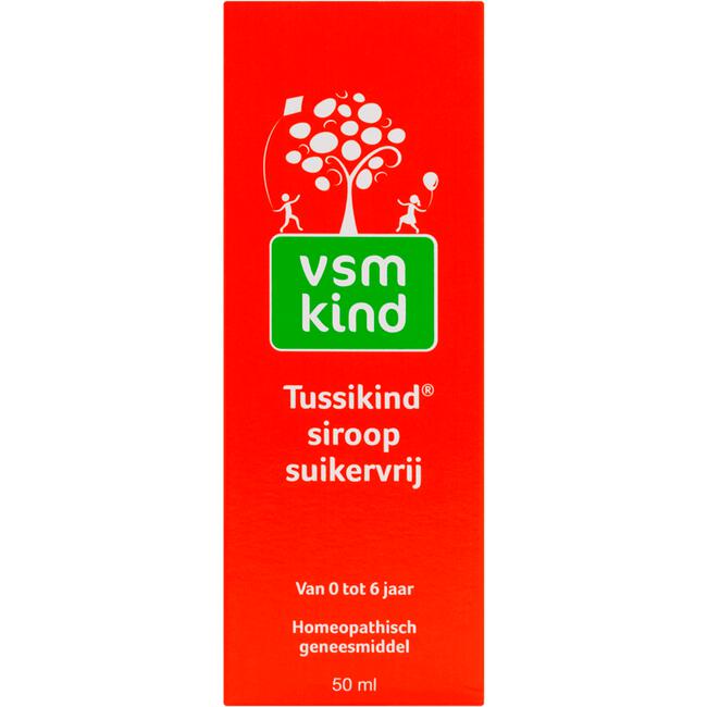 VSM Kind Tussikind Siroop Suikervrij 50 ML