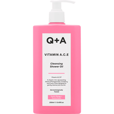 Q+A Vitamin A.C.E Cleansing Shower Oil 250 ML