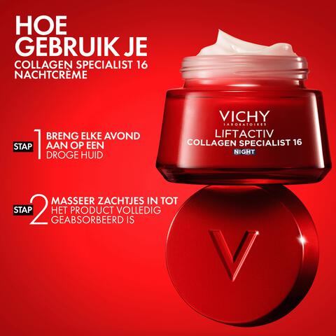 Vichy Liftactiv Collagen Specialist Nachtcrème 50 ML