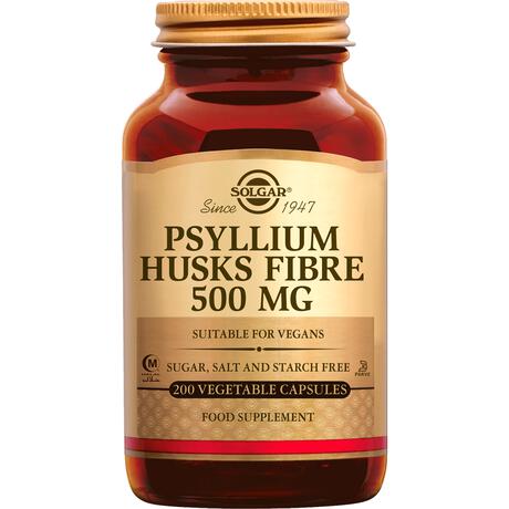 Solgar Psyllium Husks Fibre 500 mg 200 capsules