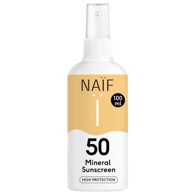 Naïf Zonnebrandspray SPF50 100 ML