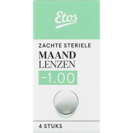 Etos Zachte Maandlenzen -1.00 4 stuks