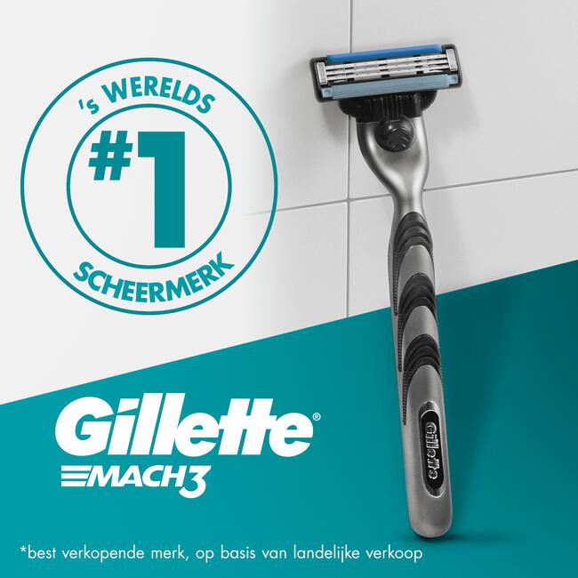 Gillette Mach3 Navulmesjes 18 Stuks