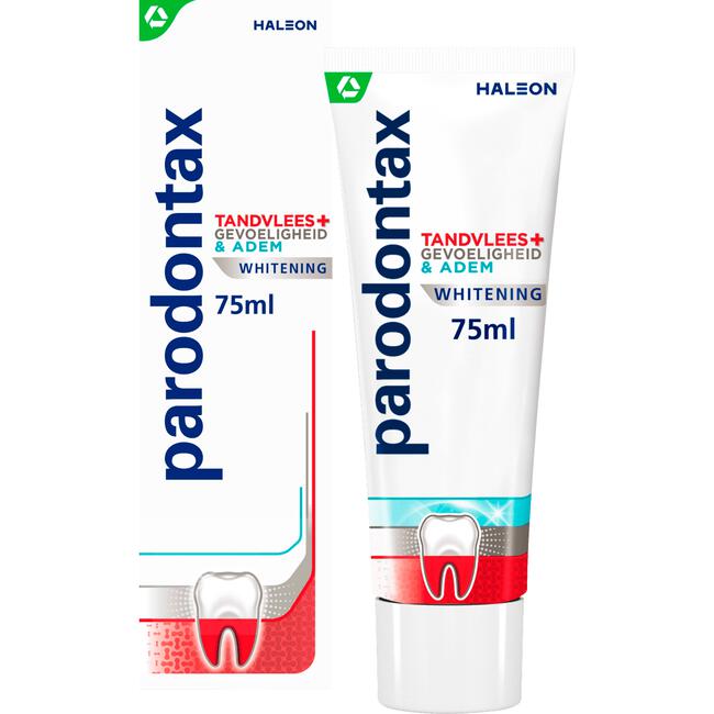 Parodontax Tandvlees + Gevoeligheid & Adem Whitening Tandpasta - 75 ML