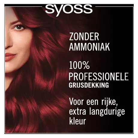 Syoss Oleo Intense Permanente Haarkleuring 5-92 Stralend Rood/Rouge Eclatant