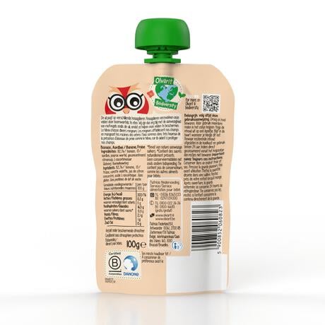 Olvarit Knijpfruit Banaan Aardbei