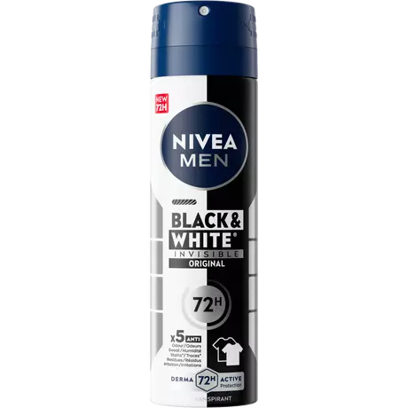 NIVEA MEN Black & White Invisible Original Deodorant Spray 150 ML