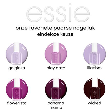 essie Nagellak Paars 102 Play Date 13,5 ML