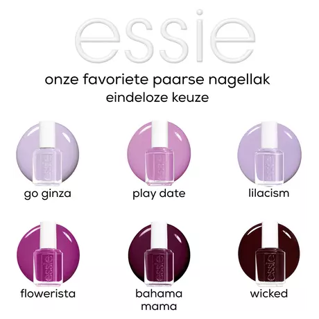 essie Nagellak Paars 102 Play Date 13,5 ML