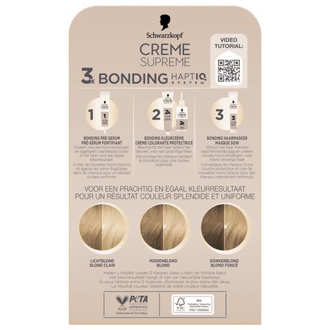 Schwarzkopf Creme Supreme Haarkleuring 10-0 Natuurlijk Extra Lichtblond