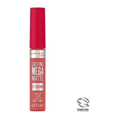 Rimmel London Lasting Mega Matte Liquid Lipstick 600&nbsp;Coral Sass