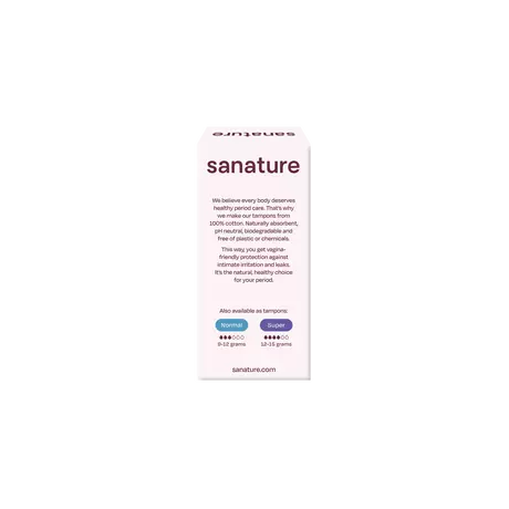 Sanature 100% Katoenen Tampons Mini 16 stuks