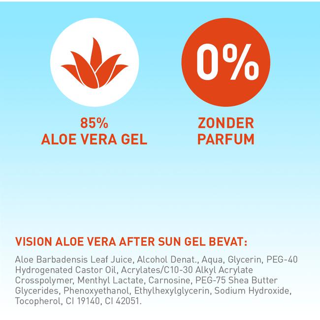 Vision After Sun Aloë Vera Gel 180 ML