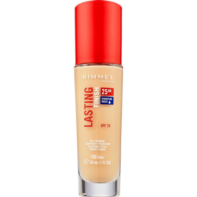 Rimmel London Lasting Finish Foundation 100 Ivory