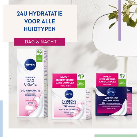 NIVEA Essentials +24h Voedende Dagcrème SPF15 50 ML