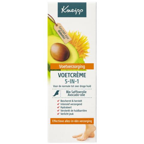 Kneipp Foot Care Voet Creme 5-in-1 75 ML