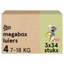 Etos Woezel & Pip Luiers Maxi Megabox Maat 4 7-18 kg 102 stuks