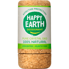 Happy Earth 100% Natuurlijke Unscented Crystal Deodorant 90 GR