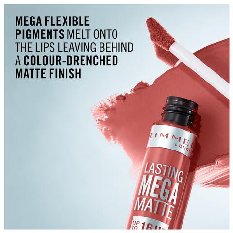 Rimmel London Lasting Mega Matte Liquid Lipstick 200 Pink Blink
