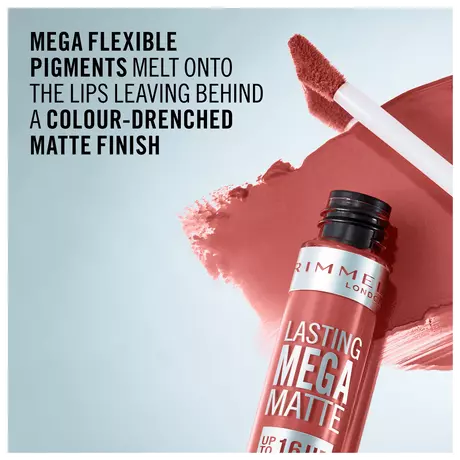 Rimmel London Lasting Mega Matte Liquid Lipstick 200&nbsp;Pink Blink