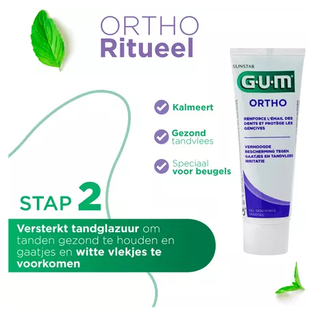 GUM® Ortho Tandpasta 75 ML