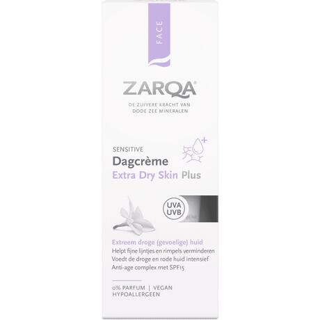 Zarqa Extra Dry Skin Plus SPF15 Sensitive Dagcr�me 50 ML