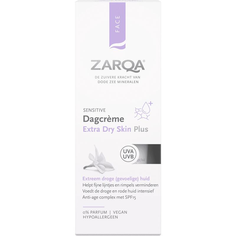 Zarqa Extra Dry Skin Plus SPF15 Sensitive Dagcrème 50 ML