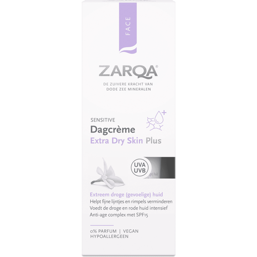 Zarqa Extra Dry Skin Plus SPF15 Sensitive Dagcrème 50 ML
