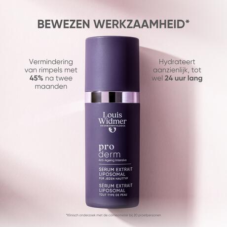 Louis Widmer Proderm Extrait Liposomal Serum Zonder Parfum 30 ML