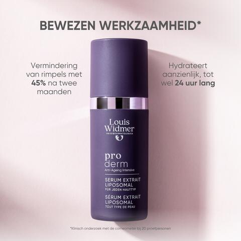 Louis Widmer Proderm Extrait Liposomal Serum Zonder Parfum 30 ML