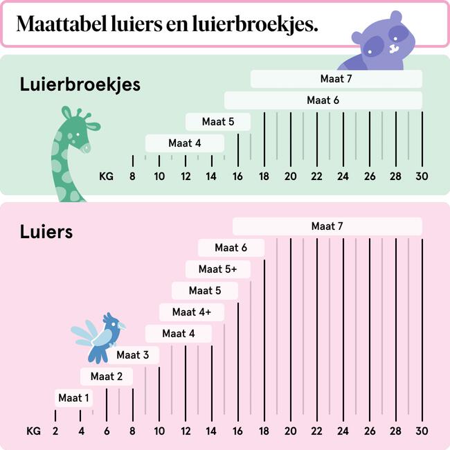 Etos Luiers Maxi Maat 4 9-14 kg Maandbox 240 stuks