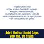 Advil Reliva Liquid-Caps 200 MG Voor Pijn En Koorts 20 Stuks