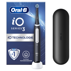 Oral-B iO 3s Zwart Elektrische Tandenborstel + Travelcase