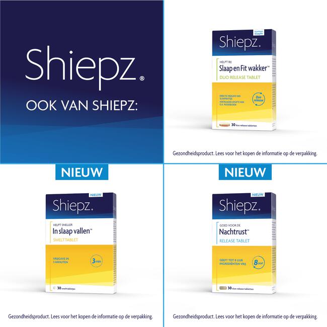 Shiepz Slaapformule 30 tabletten