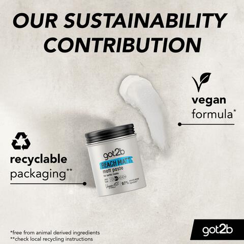 Schwarzkopf Got2b Beach Matt Paste 100 ML