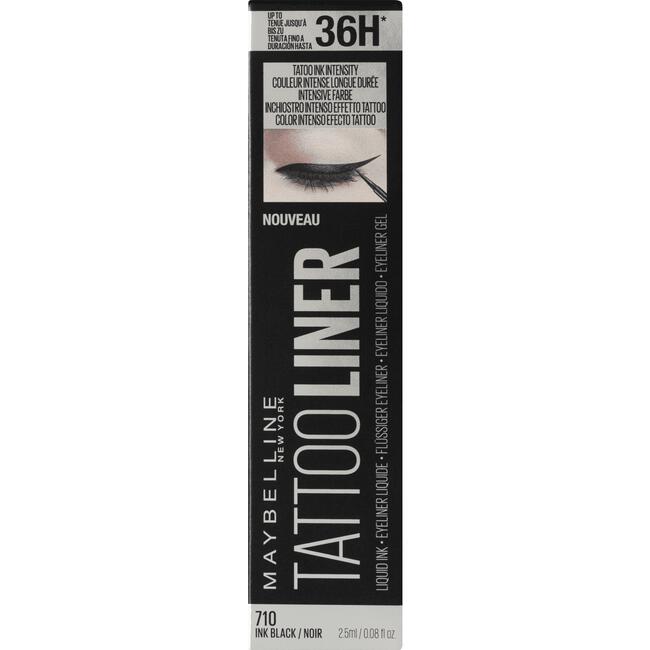 Maybelline New York Tattoo Liner Liquid Ink 710 Inked Black Eyeliner