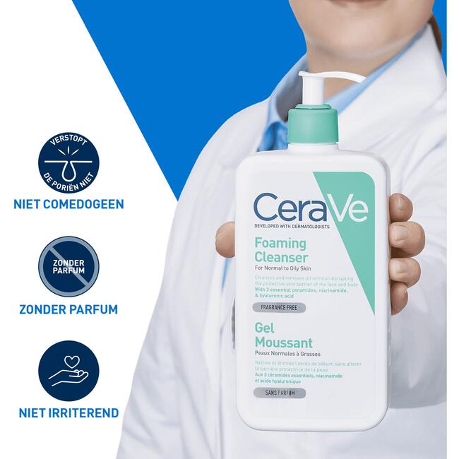 CeraVe Schuimende Reinigingsgel 1000 ML