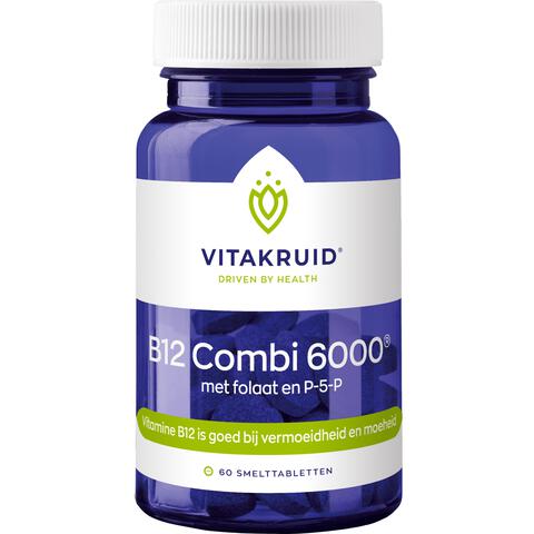Vitakruid B12 Combi 6.000® met folaat en P-5-P - 60 smelttabletten
