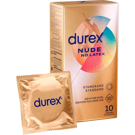 Durex Nude Latexvrij Condooms 10 stuks