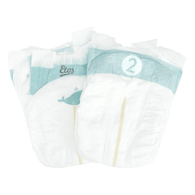 Etos Luiers Mini Maat 2 4-8 kg Trial Pack 18 stuks