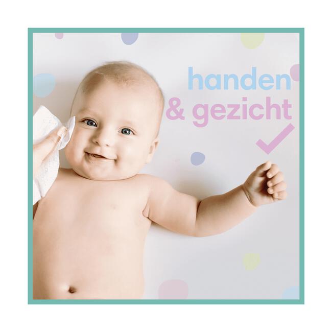 Pampers Fresh Clean Billendoekjes 4 Verpakkingen 208 Stuks