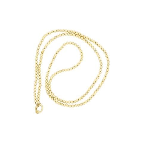 Splendid Telefoonkoord Goud Kralen Lang Nek 1 stuk&nbsp;