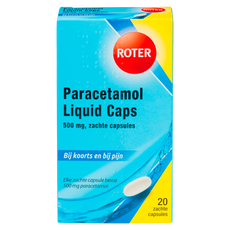 Roter Paracetamol Liquid Caps 500 mg 20 tabl