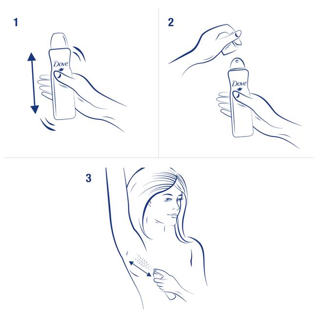 Dove Go Fresh Pear & Aloë Vera Anti-Transpirant Deodorant Spray 150 ML