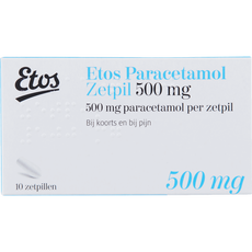 Etos Paracetamol 500 mg Zetpil