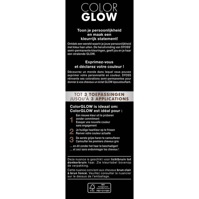 Syoss Color Glow Cool Brunette